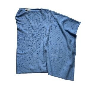 La Fiorentina beaded knit poncho